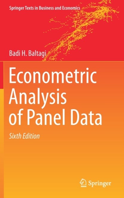 Econometric Analysis of Panel Data, Badi H. Baltagi - Gebonden - 9783030539528