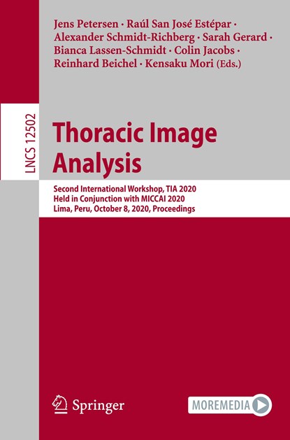Thoracic Image Analysis, Jens Petersen ; Raul San Jose Estepar ; Alexander Schmidt-Richberg ; Sarah Gerard ; Bianca Lassen-Schmidt ; Colin Jacobs ; Reinhard Beichel ; Kensaku Mori - Paperback - 9783030624682