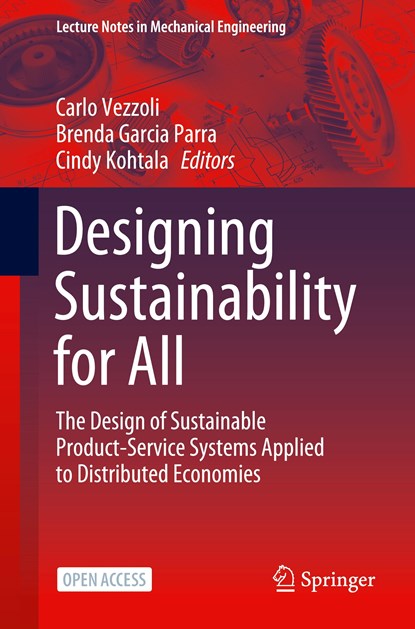 Designing Sustainability for All, Carlo Vezzoli ; Brenda Garcia Parra ; Cindy Kohtala - Paperback - 9783030662998