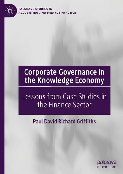 Corporate Governance in the Knowledge Economy, Paul David Richard Griffiths - Gebonden - 9783030788728