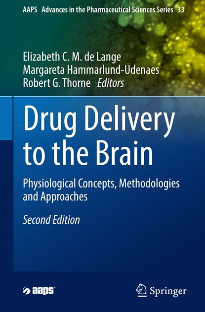 Drug Delivery to the Brain, Elizabeth C.M. de Lange ; Margareta Hammarlund-Udenaes ; Robert G. Thorne - Gebonden - 9783030887728