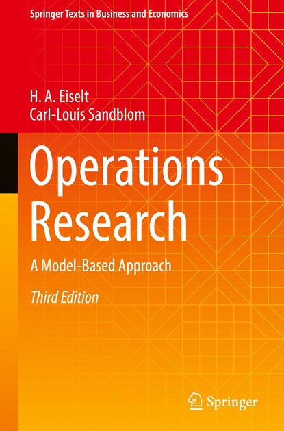 Operations Research, H. A. Eiselt ; Carl-Louis Sandblom - Gebonden - 9783030971618