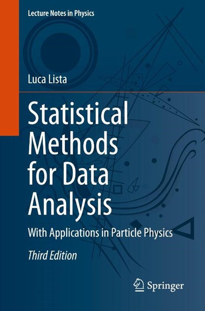 Statistical Methods for Data Analysis, Luca Lista - Paperback - 9783031199332