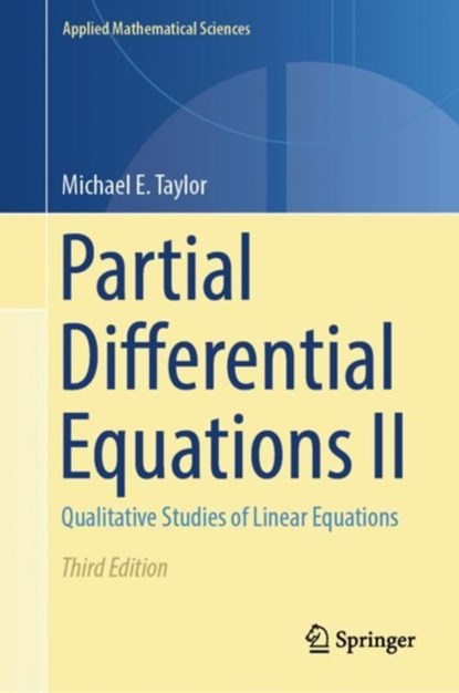 Partial Differential Equations II, Michael E. Taylor - Gebonden - 9783031336997