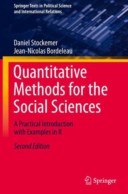 Quantitative Methods for the Social Sciences, Daniel Stockemer ; Jean-Nicolas Bordeleau - Gebonden - 9783031345821