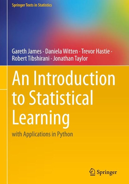 An Introduction to Statistical Learning, Gareth James ; Daniela Witten ; Trevor Hastie ; Robert Tibshirani - Gebonden - 9783031387463