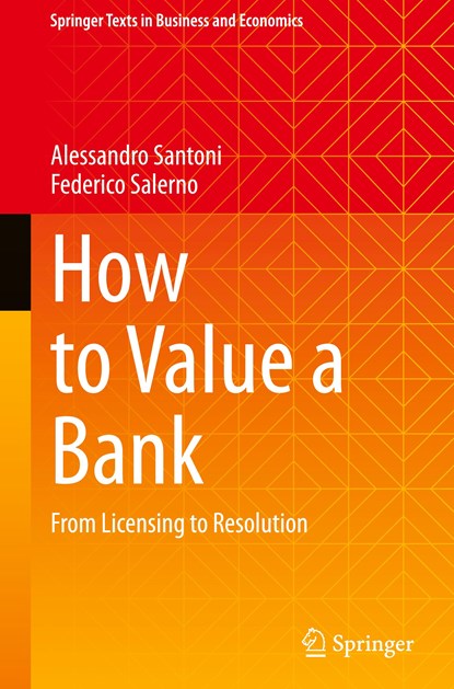 How to Value a Bank, Alessandro Santoni ; Federico Salerno - Gebonden - 9783031438714
