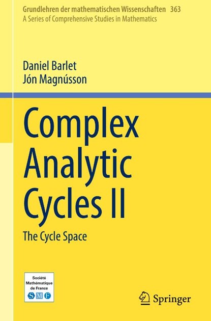 Complex Analytic Cycles II, Daniel Barlet ; Jon Magnusson - Gebonden - 9783031848445