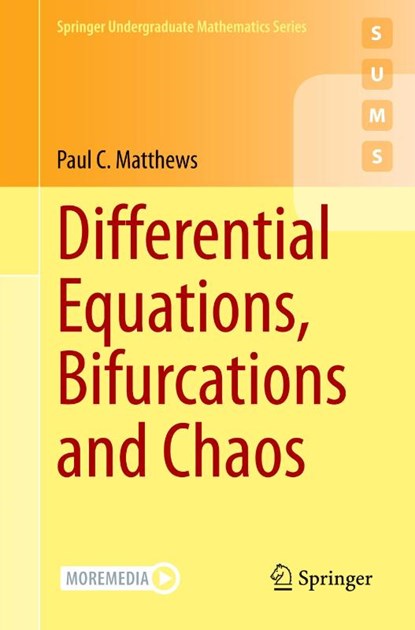 Differential Equations, Bifurcations and Chaos, Paul C. Matthews - Paperback - 9783031995422