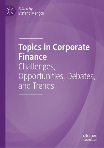 Topics in Corporate Finance, Stefano Mengoli - Gebonden - 9783032070456
