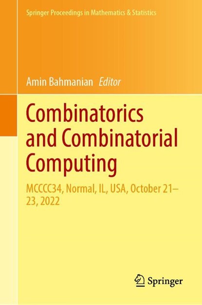 Combinatorics and Combinatorial Computing, Amin Bahmanian - Gebonden - 9783032085481