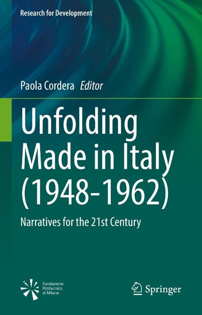 Unfolding Made in Italy (1948-1962), Paola Cordera - Gebonden - 9783032101174