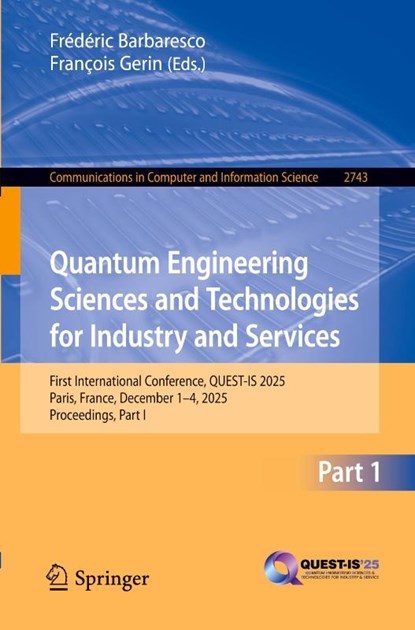 Quantum Engineering Sciences and Technologies for Industry and Services, Frederic Barbaresco ; Francois Gerin - Paperback - 9783032138514