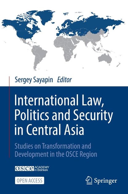 International Law, Politics and Security in Central Asia, Sergey Sayapin - Gebonden - 9783032178176