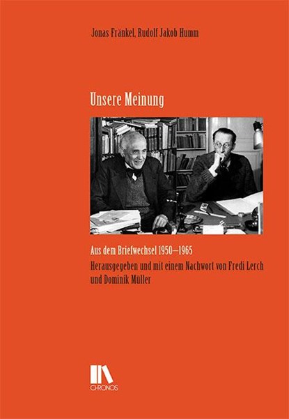 Unsere Meinung, Jonas Fränkel ; Jakob Humm - Gebonden - 9783034018227