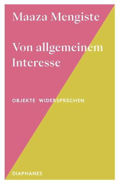 Von allgemeinem Interesse, Maaza Mengiste - Paperback - 9783035808674