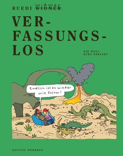 Verfassungslos, Ruedi Widmer - Paperback - 9783037312957