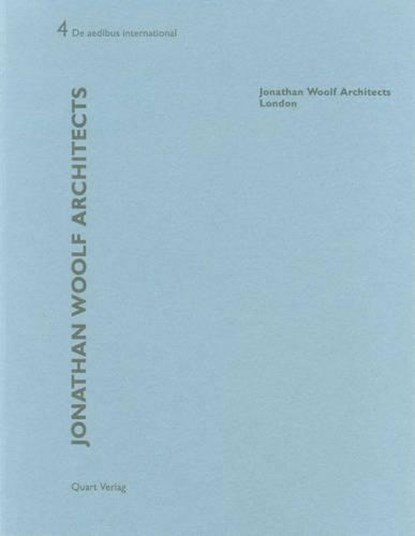 Jonathan Woolf Architects - London: De aedibus international, Heinz Wirz - Paperback - 9783037610275
