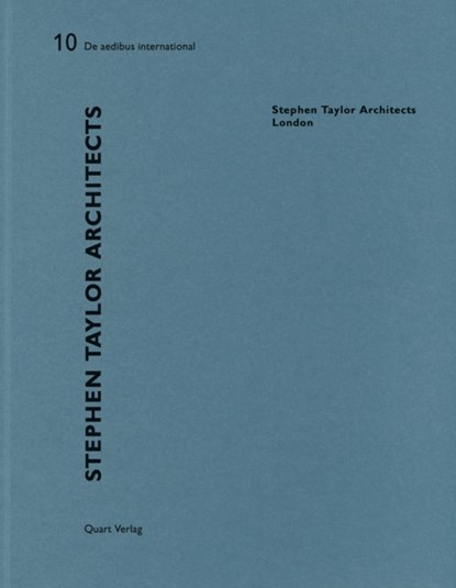 Stephen Taylor: De aedibus International 9, Heinz Wirz - Paperback - 9783037610893