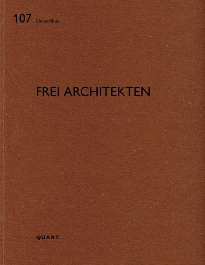 Frei Architekten, Heinz Wirz - Paperback - 9783037613122