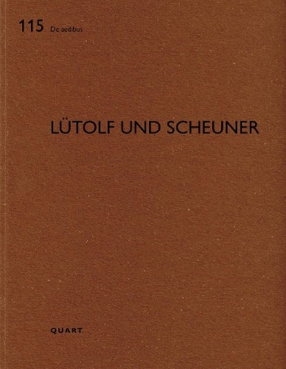 Lutolf und Scheuner, Heinz Wirz - Paperback - 9783037613382