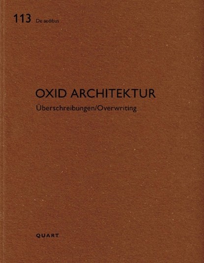Oxid Architektur, Heinz Wirz - Paperback - 9783037613412