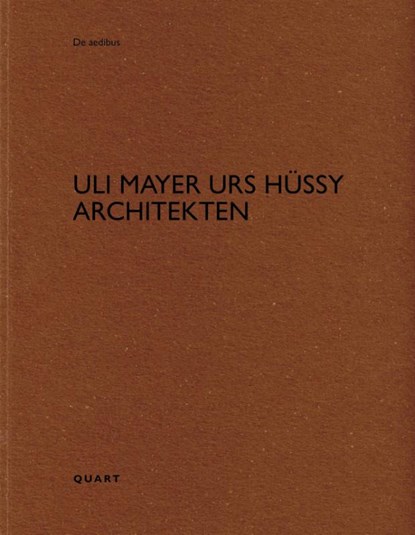 uli mayer urs hussy architekten, Heinz Wirz - Paperback - 9783037613658