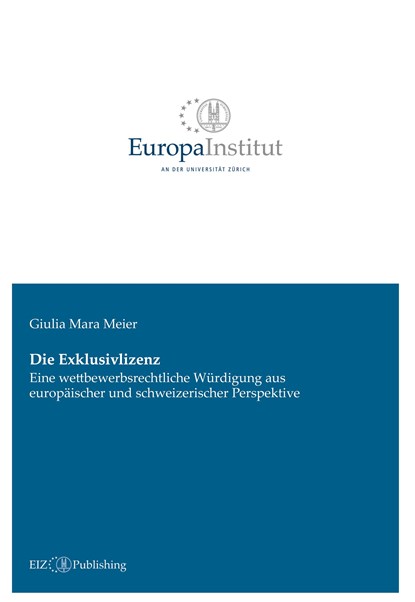 Die Exklusivlizenz, Giulia Mara Meier - Gebonden - 9783038054139