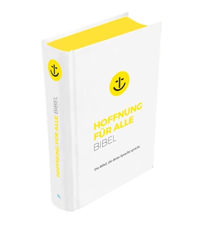 Hoffnung für alle. Die Bibel - "White Hope Edition" - Mittelformat mit Banderole, Fontis - Brunnen Basel - Gebonden - 9783038484110