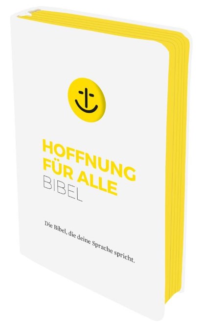 Hoffnung für alle. Die Bibel - "White Hope Edition" - Großformat mit Loch-Stanzung, Fontis - Brunnen Basel - Paperback - 9783038484134