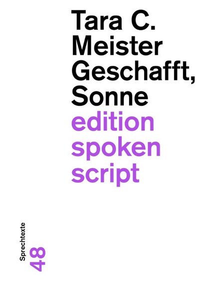 Geschafft, Sonne, Tara C. Meister - Paperback - 9783038531432