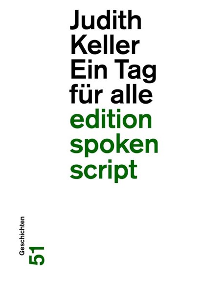 Ein Tag für alle, Judith Keller - Paperback - 9783038532040