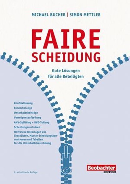 Faire Scheidung, Michael Bucher ; Simon Mettler - Ebook - 9783038755074