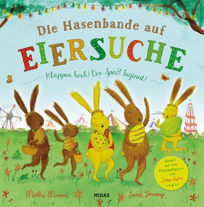 Die Hasenbande auf Eiersuche, Martha Mumford - Paperback - 9783038763406