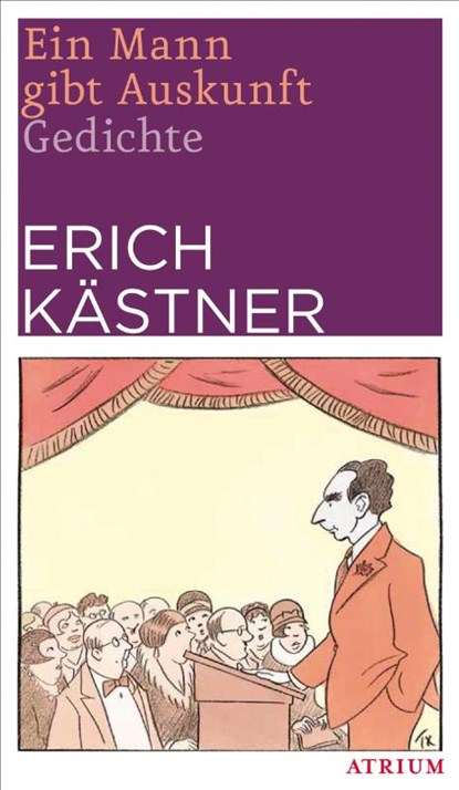 Ein Mann gibt Auskunft, Erich Kästner - Paperback - 9783038820062