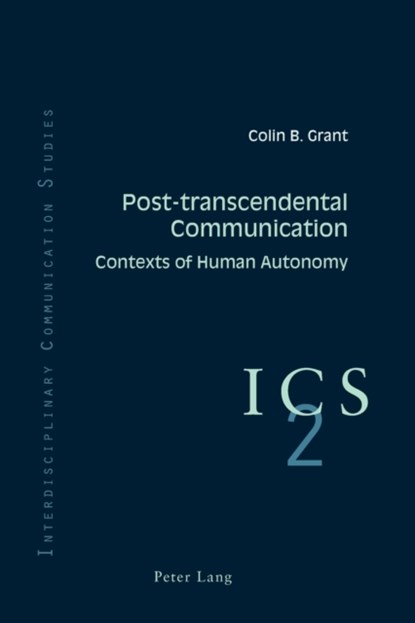 Post-transcendental Communication, Colin B. Grant - Paperback - 9783039110322