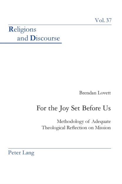 For the Joy Set Before Us, Brendan Lovett - Paperback - 9783039110568