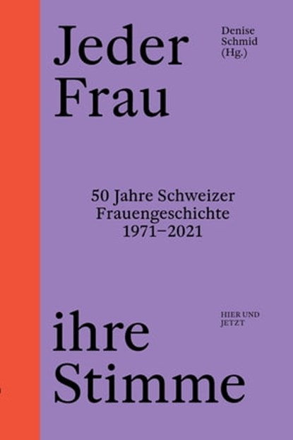Jeder Frau ihre Stimme, niet bekend - Ebook - 9783039199594