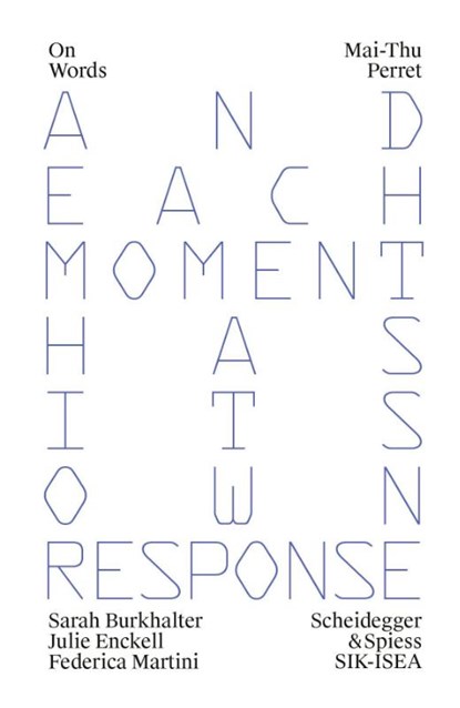 Mai-Thu Perret, Sarah Burkhalter ; Julie Enckell ; Fedrica Martini - Paperback - 9783039423200