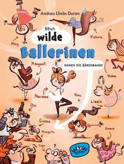 Neun wilde Ballerinen, Andreu Llinàs Duran - Gebonden - 9783039670406