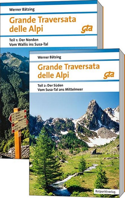 Grande Traversata delle Alpi Nord und Süd. Paket, Werner Bätzing - Paperback - 9783039730292