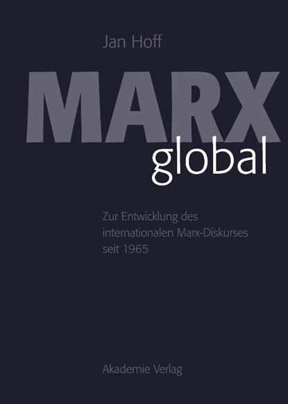 Marx global, Centre for Civil Society - Gebonden - 9783050046112