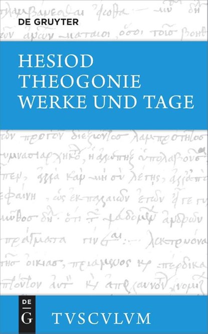 Theogonie / Werke und Tage, Hesiod - Gebonden - 9783050059280