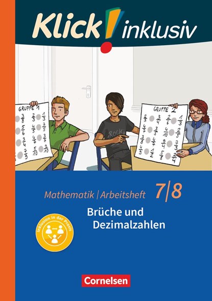 Klick! inklusiv 7./8. Schuljahr - Arbeitsheft 2 - Brüche und Dezimalzahlen, Elisabeth Jenert ;  Petra Kühne - Paperback - 9783060021215