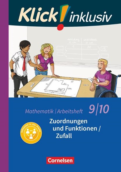 Klick! inklusiv 9./10. Schuljahr - Arbeitsheft 4 - Zuordnungen und Funktionen / Zufall, Elisabeth Jenert ; Petra Kühne - Paperback - 9783060021291