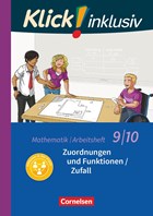 Klick! inklusiv 9./10. Schuljahr - Arbeitsheft 4 - Zuordnungen und Funktionen / Zufall | Jenert, Elisabeth ; Kühne, Petra | 
