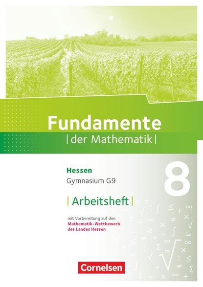 Fundamente der Mathematik 8. Schuljahr - Hessen - Arbeitsheft mit Lösungen, niet bekend - Paperback - 9783060093526