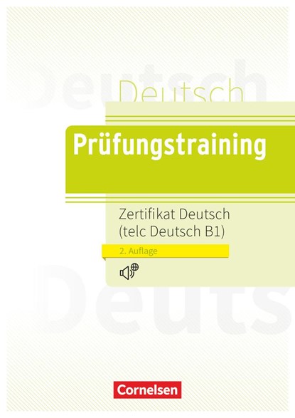 Prüfungstraining  Zertifikat Deutsch / telc Deutsch B1 / Lösungen und Audios online verfügbar, Dieter Maenner - Paperback - 9783060203109