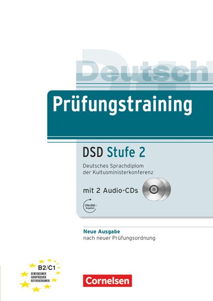 Prüfungstraining DaF B2-C1. Deutsches Sprachdiplom der Kultusministerkonferenz (DSD). Übungsbuch mit CDs und Lösungsbeileger, Jürgen Weigmann - Paperback - 9783060229000