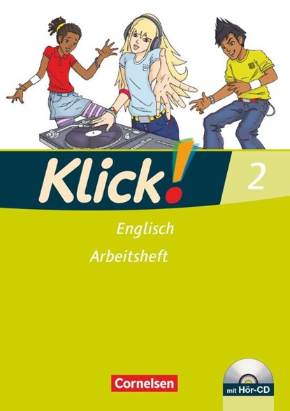 Klick! Englisch 2: 6. Schuljahr. Arbeitsheft mit Hör-CD, Angela Backhaus ; Susanne Baumgartner ; Berit Rudolph - Paperback - 9783060311989